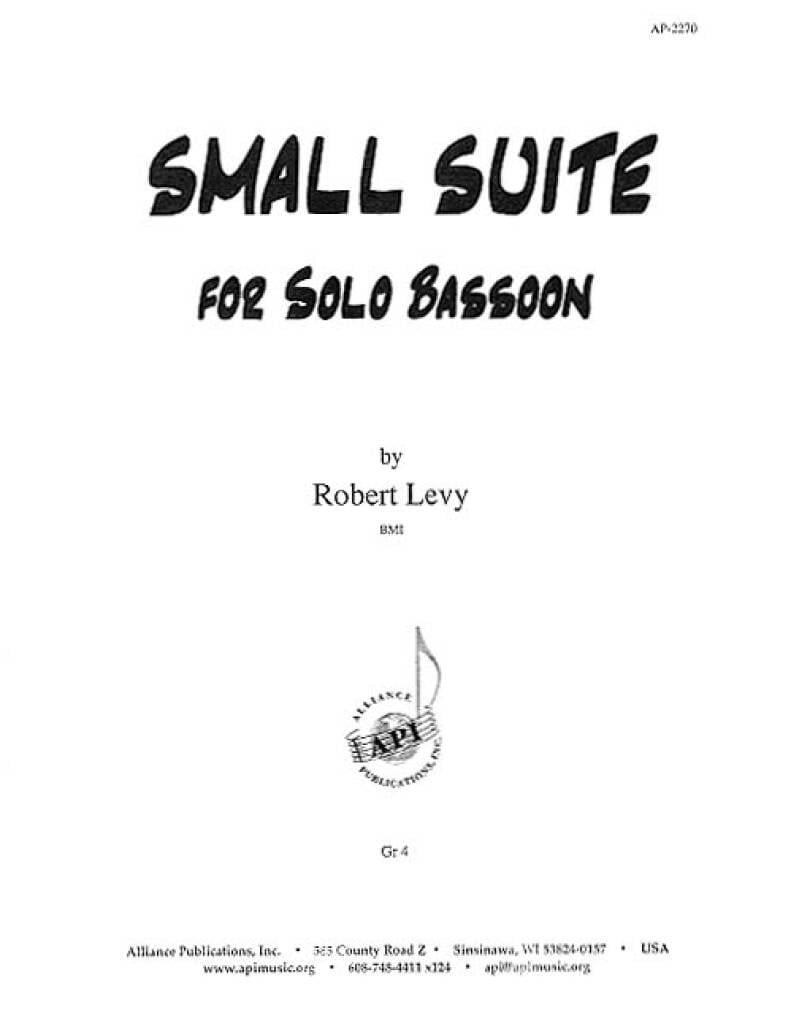Small Suite for Solo Bassoon